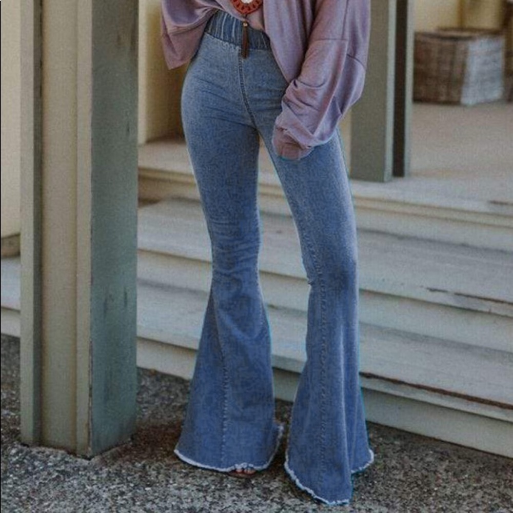 Bell bottom jeans